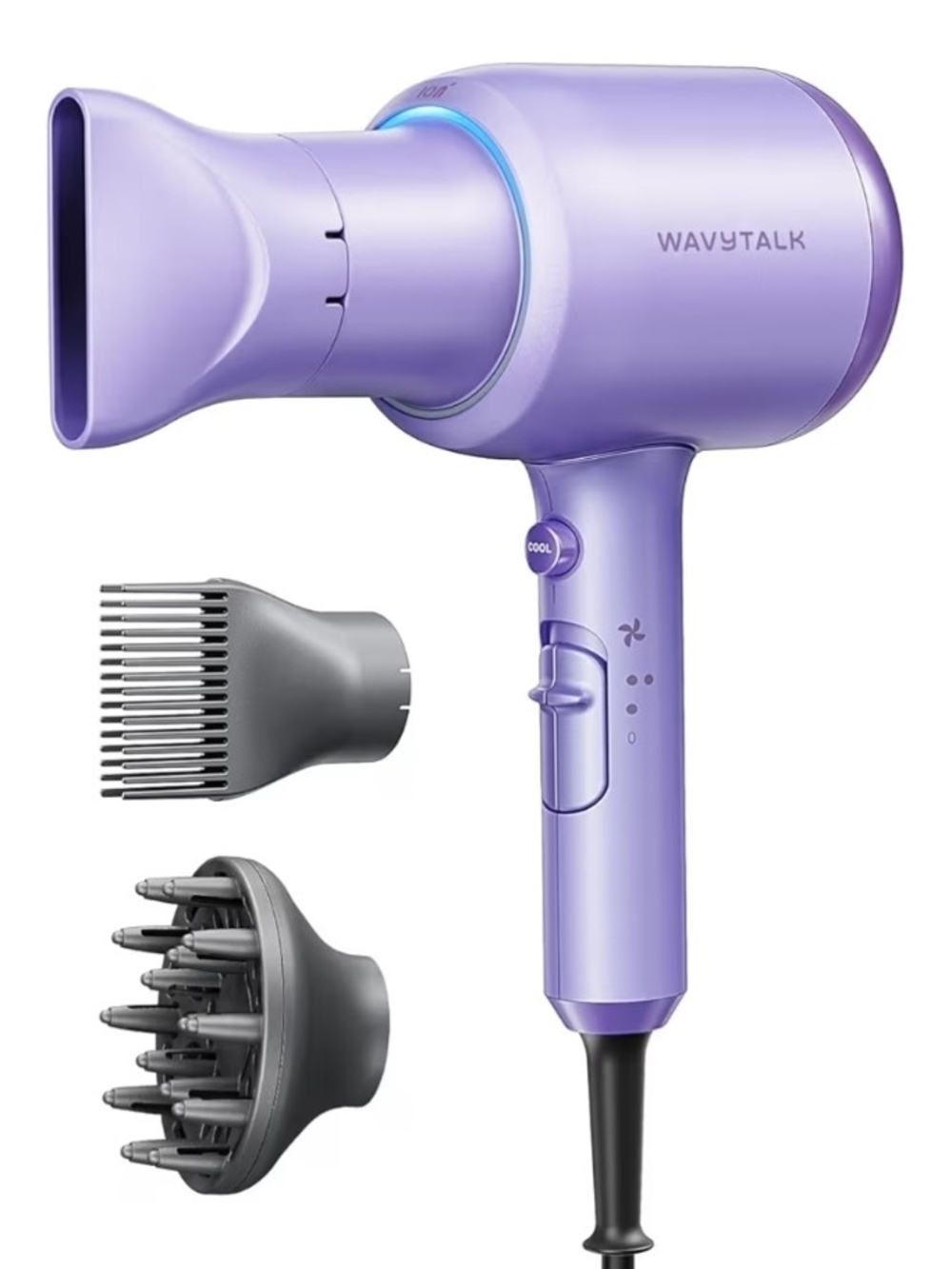 Wavytalk Blown Away Ionic Hair Dryer, 1875W Fast Drying, for All Hair Types